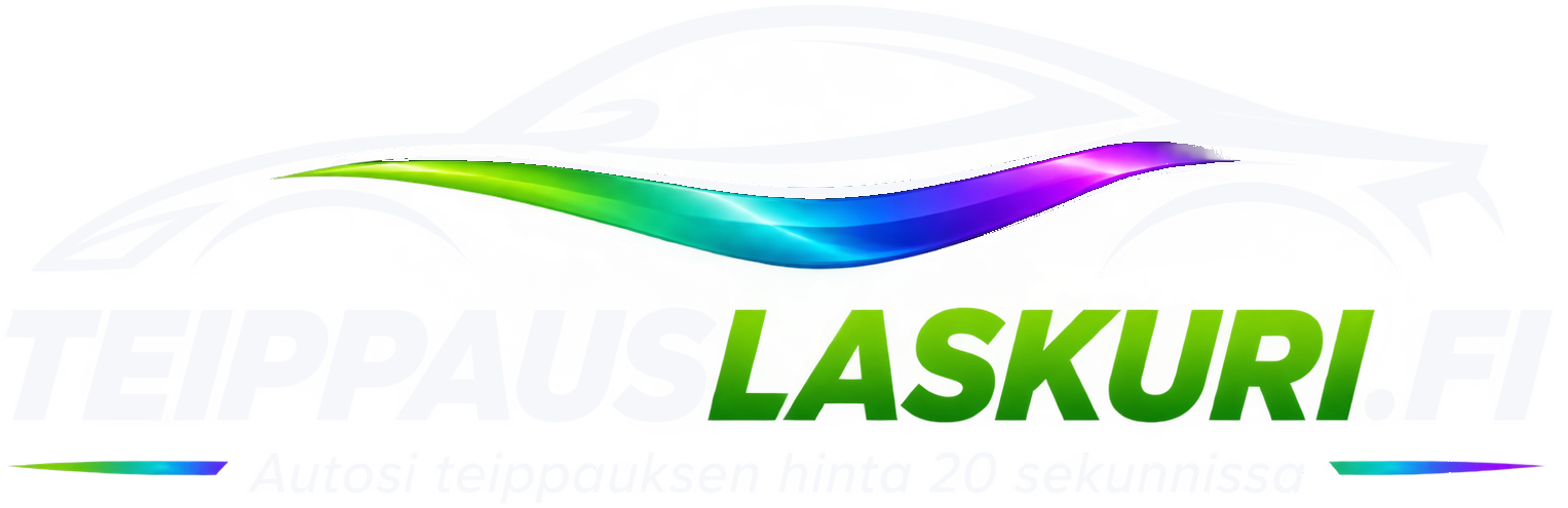 Teippauslaskuri.fi – Autosi teippauksen hinta 20 sekunnissa